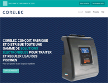 Tablet Screenshot of corelec.eu